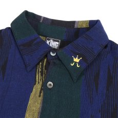 画像3: KINGSIZE（キングサイズ）“NATIVE STRIPE L/S SHIRTS” (3)
