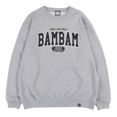 画像1: KINGSIZE（キングサイズ）“BAM BAM LIGHT CREW SWEAT” (1)
