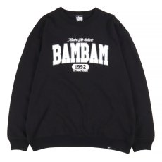 画像1: KINGSIZE（キングサイズ）“BAM BAM LIGHT CREW SWEAT” (1)