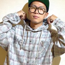 画像14: KINGSIZE（キングサイズ）“HOOD CHECK L/S SHIRTS” (14)
