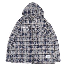 画像1: KINGSIZE（キングサイズ）“HOOD CHECK L/S SHIRTS” (1)