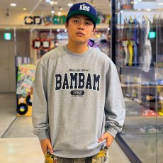画像10: KINGSIZE（キングサイズ）“BAM BAM LIGHT CREW SWEAT” (10)