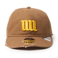 画像2: NEWERA（ニューエラ）“RC 9FIFTY Curved Visor Powered by GORO（MIN-NANO） MIN-NANO Damage ブラウン” (2)