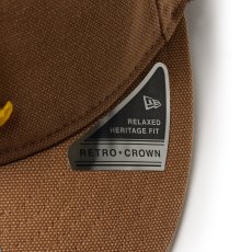 画像11: NEWERA（ニューエラ）“RC 9FIFTY Curved Visor Powered by GORO（MIN-NANO） MIN-NANO Damage ブラウン” (11)