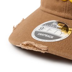 画像9: NEWERA（ニューエラ）“RC 9FIFTY Curved Visor Powered by GORO（MIN-NANO） MIN-NANO Damage ブラウン” (9)