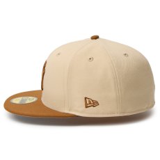 画像5: NEWERA（ニューエラ）“59FIFTY Powered by GORO（MIN-NANO） ニューヨーク・ヤンキース オーツミルク/ティラミス” (5)