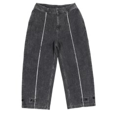 画像1: KINGSIZE（キングサイズ）“CHEMICAL WASH WIDE DENIM PANTS” (1)