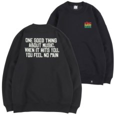 画像1: KINGSIZE（キングサイズ）“BLUNT BORDER CREW SWEAT” (1)