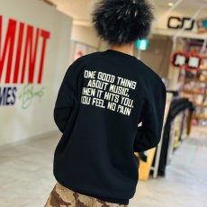 画像13: KINGSIZE（キングサイズ）“BLUNT BORDER CREW SWEAT” (13)