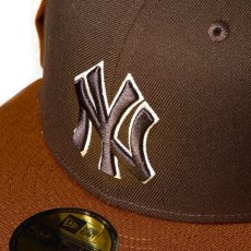 画像16: NEWERA（ニューエラ）“59FIFTY Dog Ear ドッグイヤー ニューヨーク・ヤンキース ウォルナット/トーステッドピーナッツ” (16)