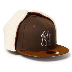 画像4: NEWERA（ニューエラ）“59FIFTY Dog Ear ドッグイヤー ニューヨーク・ヤンキース ウォルナット/トーステッドピーナッツ” (4)