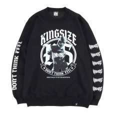 画像1: KINGSIZE（キングサイズ）“RULE BREAKER CREW SWEAT” (1)