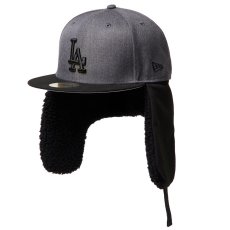 画像9: NEWERA（ニューエラ）“59FIFTY Dog Ear ドッグイヤー ロサンゼルス・ドジャース ヘザーグラファイト/ブラック” (9)
