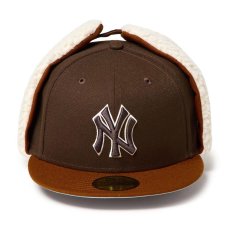 画像3: NEWERA（ニューエラ）“59FIFTY Dog Ear ドッグイヤー ニューヨーク・ヤンキース ウォルナット/トーステッドピーナッツ” (3)