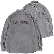 画像1: KINGSIZE（キングサイズ）“TENCEL DENIM L/S SHIRTS” (1)