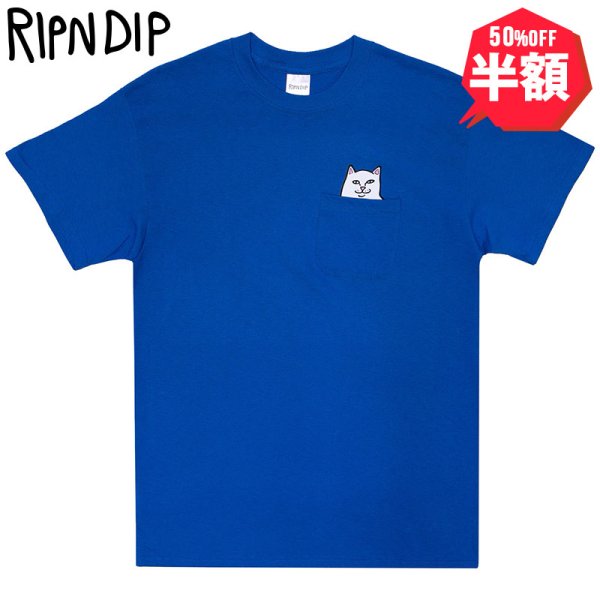 画像1: 【半額】RIPNDIP (リップンディップ) “LORD NERMAL POCKET TEE” (1)