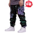 画像1: 【半額】【ラストMのみ】GRIMEY / GRMY (グライミー) “LOST BOYS ALL OVER JACQUARD SHERPA PANTS” (1)
