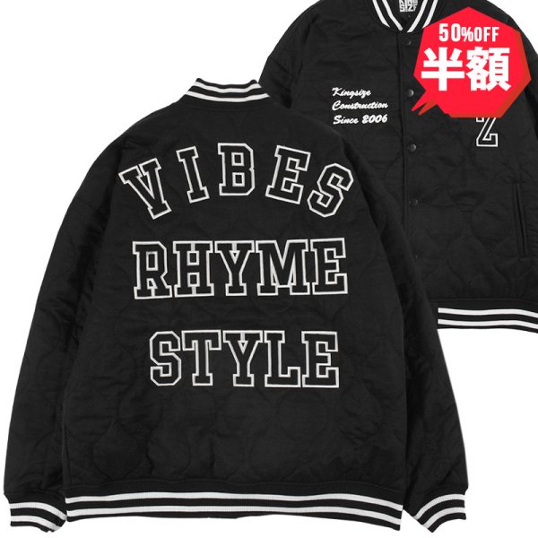 画像1: 【半額】【ラストLのみ】KINGSIZE（キングサイズ）“VIBES JACKET” (1)
