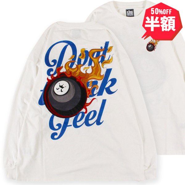 画像1: 【半額】KINGSIZE（キングサイズ）“KINGBALL L/S TEE” (1)