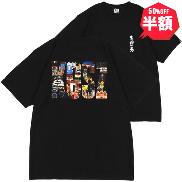 画像1: 【半額】KINGSIZE（キングサイズ）“OSAKA TOWN 2 TEE” (1)
