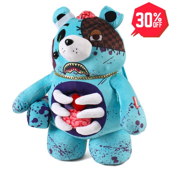 画像1: 【30%OFF】SPRAYGROUND (スプレーグラウンド) “ZOMBIE BEAR BACKPACK” (1)