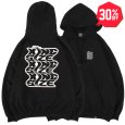 画像1: 【30%OFF】KINGSIZE（キングサイズ）“WIGGLE BLUNT HOODY” (1)