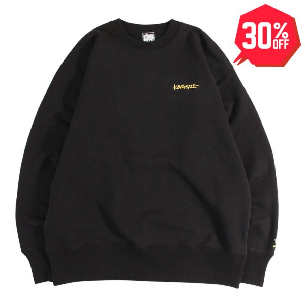 画像1: 【30%OFF】KINGSIZE（キングサイズ）“LOGO CREW SWEAT” (1)