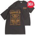 画像1: 【30%OFF】KINGSIZE（キングサイズ）“LEGALIZE IT TEE” (1)