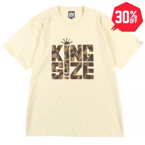 画像1: 【30%OFF】KINGSIZE（キングサイズ）“SPLINTER BLUNT TEE” (1)