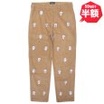 画像1: 【半額】【ラストMのみ】RIPNDIP (リップンディップ) “Hello Nermy Corduroy Embroidered Pants” (1)