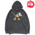 画像1: 【半額】【ラストMのみ】KINGSIZE（キングサイズ）“HiGE SMOKE HOODY” (1)