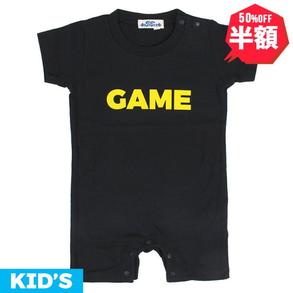 画像1: 【半額】[子供服] PeeTee. (ピーティー) “GAME BABY ROMPERS” (1)