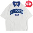 画像1: 【半額】KINGSIZE（キングサイズ）“COLLEGE POLO SHIRT” (1)