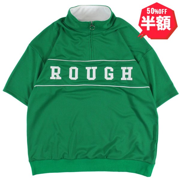 画像1: 【半額】KINGSIZE（キングサイズ）“ROUGH HALF ZIP TEE” (1)