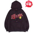 画像1: 【半額】【ラストLのみ】KINGSIZE（キングサイズ）“STRIPE HOODY” (1)