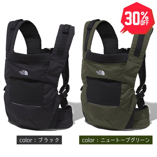画像1: 【30%OFF】【ラスト ニュートープグリーンのみ】THE NORTH FACE（ザノースフェイス） “BABY COMPACT CARRIER（ベビーコンパクトキャリアー）” (1)
