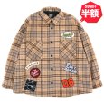 画像1: 【半額】KINGSIZE（キングサイズ）“CHECK CPO SHIRT” (1)