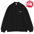画像1: 【半額】【ラストMのみ】KINGSIZE（キングサイズ）“LOGO SWEAT SNAP JACKET” (1)