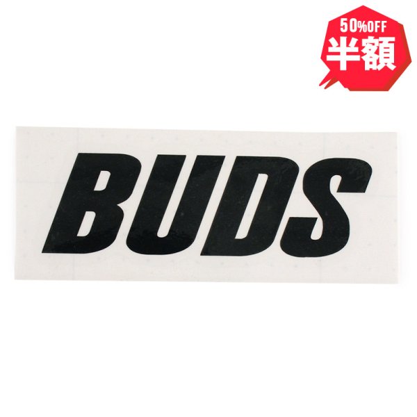 画像1: 【半額】BUDS（バッズ）“CLASSIC LOGO CUTTING STICKER” (1)
