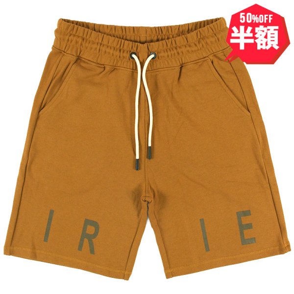 画像1: 【半額】【ラストMのみ】IRIE by irielife(アイリー バイ アイリーライフ) “LOGO SWEAT SHORTS” (1)