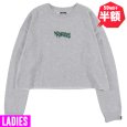 画像1: 【半額】[レディース] KINGSIZE（キングサイズ）“CASPER W CROPPED CREW” (1)