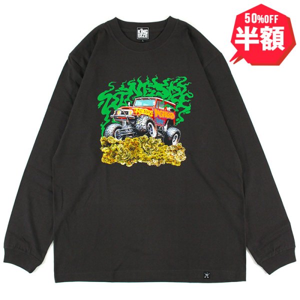画像1: 【半額】KINGSIZE（キングサイズ）“KING BAGGY L/S TEE” (1)