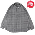 画像1: 【半額】【ラストXLのみ】KINGSIZE（キングサイズ）“SNAP CHECK L/S SHIRT” (1)