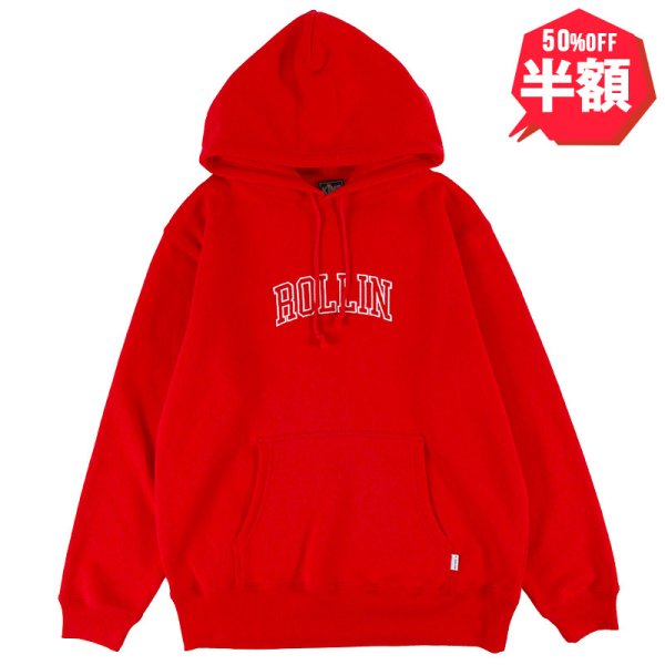 画像1: 【半額】KINGSIZE（キングサイズ）“ROLLIN 2 HOOD SWEAT” (1)