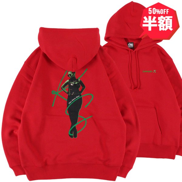 画像1: 【半額】KINGSIZE（キングサイズ）“DARKY HOOD SWEAT” (1)