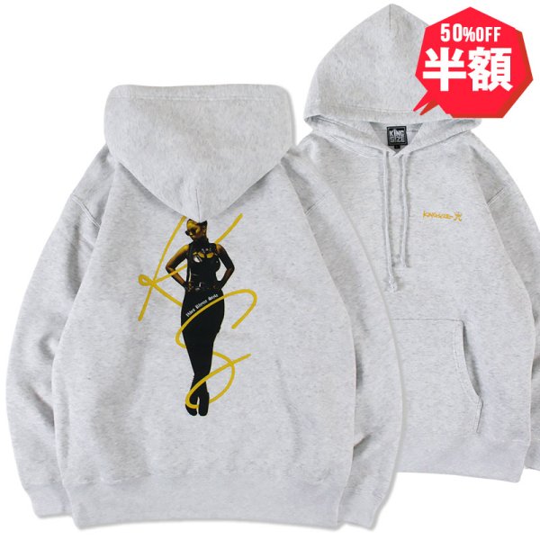 画像1: 【半額】KINGSIZE（キングサイズ）“DARKY HOOD SWEAT” (1)