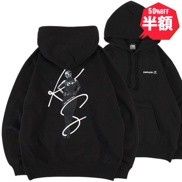 画像1: 【半額】KINGSIZE（キングサイズ）“DARKY HOOD SWEAT” (1)