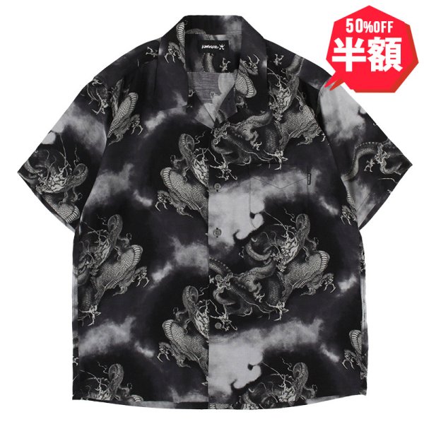画像1: 【半額】KINGSIZE（キングサイズ）“DRAGON S/S SHIRT” (1)