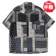 画像1: 【半額】KINGSIZE（キングサイズ）“PAISLEY S/S SHIRT” (1)