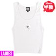 画像1: 【半額】[レディース] 【ラストLのみ】KINGSIZE（キングサイズ）“CROPED LADYS TANK” (1)